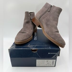 Cole Haan Women’s Rene Booties in Stormcloud Suede size 11